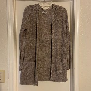 Women’s Beige Sweater Soft Cardigan size M